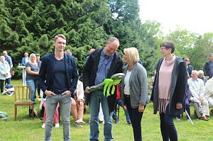 Eine &Auml;ra geht zu Ende - Gisela Hartmann wurde heute als Vorsitzende der B&uuml;rgerstiftung Park Hohenrode verabschiedet