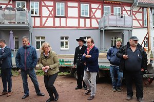 Richtfest in der Sch&auml;rfgasse