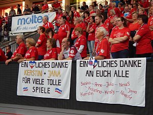 Emotionaler Saisonabschluss in der Wiedigsburghalle