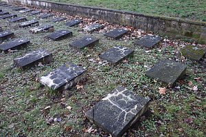 Sowjetischer Ehrenfriedhof, aufgenommen im M&auml;rz 2019