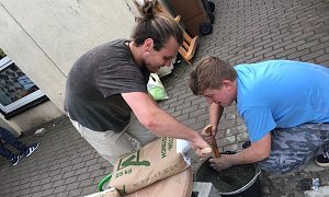 Gemeinsam gearbeitet und gefeiert