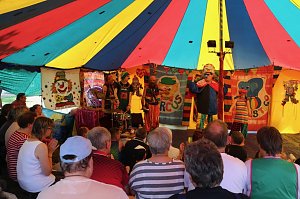 Der Circus Bombastico war heute zu Gast bei der Nordth&uuml;ringer Lebenshilfe