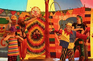 Der Circus Bombastico war heute zu Gast bei der Nordth&uuml;ringer Lebenshilfe