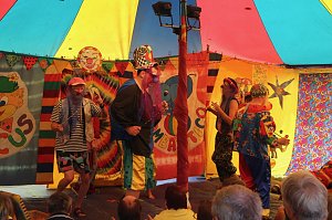 Der Circus Bombastico war heute zu Gast bei der Nordth&uuml;ringer Lebenshilfe
