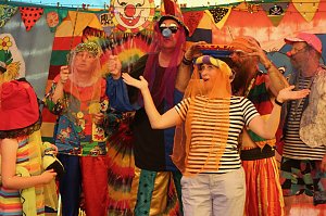 Der Circus Bombastico war heute zu Gast bei der Nordth&uuml;ringer Lebenshilfe