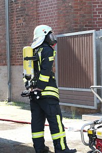 Einsatz in der Langen Stra&szlig;e