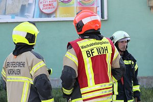 Einsatz in der Langen Stra&szlig;e