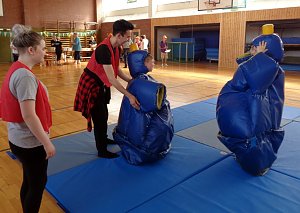 Zw&ouml;lf Stationen gab es bei den 35. Sportspielen f&uuml;r Menschen mit Behinderung und dem 30. Lebenshilfefest zu absolvieren
