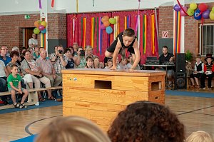 Zirkusatmosph&auml;re an der Grundschule G&ouml;rsbach