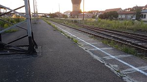 Beobachtungen am Gleis zwischen Ellrich und Nordhausen