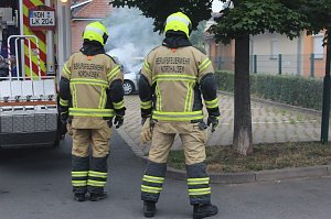 Rauch aus dem Motorraum
