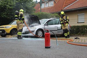 Rauch aus dem Motorraum