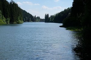 Peter Blei an der Neust&auml;dter Talsperre