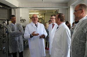 Ministerpr&auml;sident Bodo Ramelow zu Besuch bei Nordbrand Nordhausen
