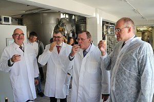 Ministerpr&auml;sident Bodo Ramelow zu Besuch bei Nordbrand Nordhausen