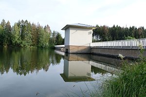 Peter Blei an der Hasselvorsperre