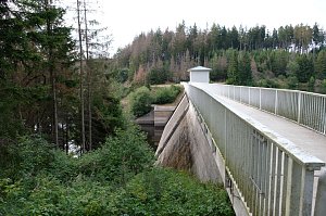 Peter Blei an der Hasselvorsperre