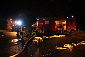 Hausbrand in Kleinfurra