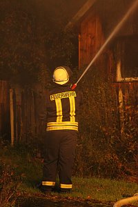 Hausbrand in Kleinfurra
