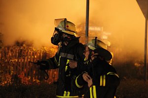 Hausbrand in Kleinfurra
