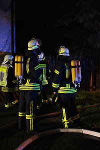 Hausbrand in Kleinfurra
