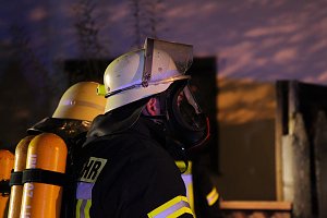 Hausbrand in Kleinfurra