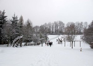 Schnee in Friedrichsrode