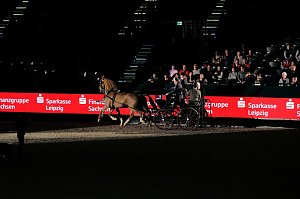 Peter Blei auf der "Partner Pferd" in Leipzig
