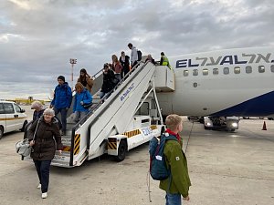 Ankunft in Israel