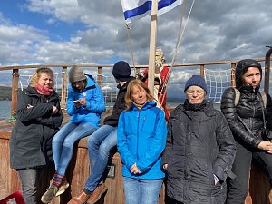 Die Reisegruppe aus Nordhausen verbrachte am Montag einen Tag am See Genezareth