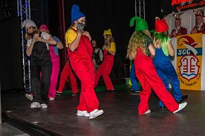 Salzaer N&auml;rrinnen und Narren feierten im Jugendclubhaus