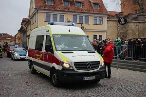 Rosenmontag auf dem Markt Sondershausen