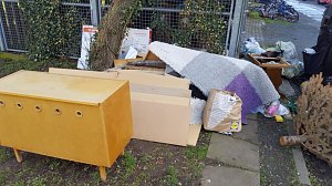 Anfang dieser Woche in der Halleschen Stra&szlig;e