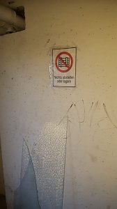 Anfang dieser Woche in der Halleschen Stra&szlig;e