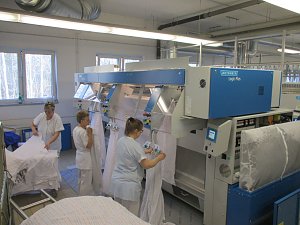 Schichtbeginn nach dem Austausch
