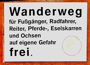 Peter Blei unterwegs an der Eisfelder Talmühle