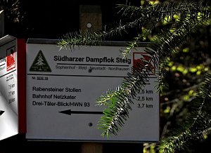 Peter Blei unterwegs an der Eisfelder Talmühle