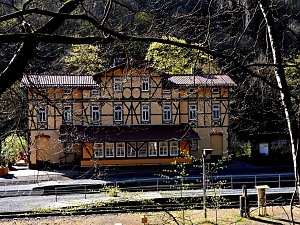 Peter Blei unterwegs an der Eisfelder Talmühle
