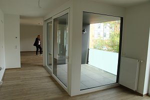 In den neuen SWG-Wohnungen Am Alten Tor werden die ersten Mieter erwartet