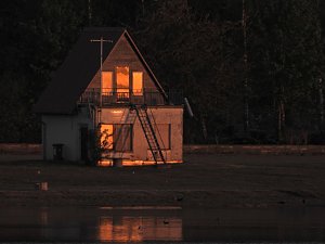 Peter Blei am Stausee Kelbra