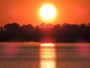 Peter Blei am Stausee Kelbra