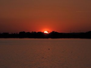Peter Blei am Stausee Kelbra