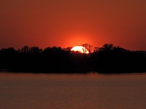 Peter Blei am Stausee Kelbra