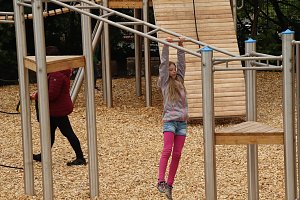 Der Spielplatz auf dem Petersberg wurde heute neu er&ouml;ffnet