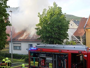 Wohnhaus brannte in Ilfeld