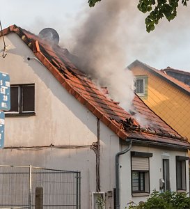 Wohnhaus brannte in Ilfeld