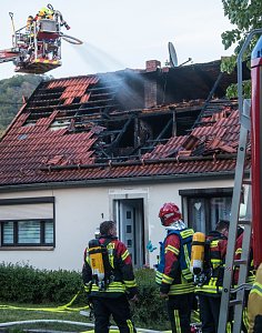 Wohnhaus brannte in Ilfeld