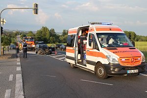 Unfall zwischen Werther und Nordhausen