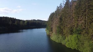 Peter Blei unterwegs an der Neust&auml;dter Talsperre