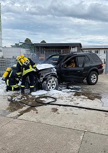 Feuerwehreinsatz in Neuheide
